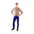 thumbnail image 2 of Figura de personas a escala 1/64, manualidades DIY para decoración de paisajes Diorama Masculino Caqui, 2 of 8