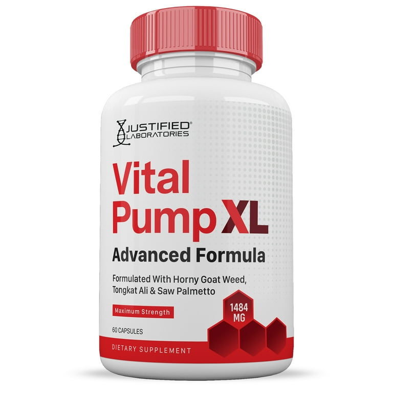 Justified Laboratories, Vital Pump XL Pills 1484MG Proprietary