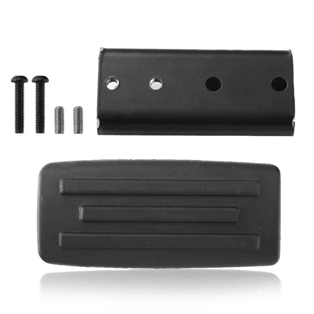 fastboy Black Larger Brake Pedal For Ryker Brake Pedal Extended Brake Foot Rest Peg Pedal Footboards Stable
