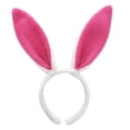 thumbnail image 2 of Diademas Lindas Con Orejas Conejito Pascua para Cosplay Tocados Mujeres Y Niñas (+ Rosa) Blanco Rojo, 2 of 3