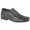 Black, variant on Roamers Childrens/Boys Leather Twin Gusset School Shoes