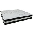 thumbnail image 3 of Flash Furniture Capri Comfortable Sleep 12" Medium Tight Top Hybrid Pocket Spring Mattress, King, 3 of 16