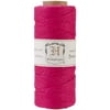 Hemptique Bamboo Cord Spools for Crafts (Pink)