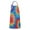 Colorful Tie Dye, variant on Colorful Tie Dye Pattern Apron-Garden Aprons for Women with Pockets-Cotton Linen Waterproof Kitchen Cooking Gardening Aprons Adjustable for Kitchen,Cooking,BBQ and Salon 33x27 Inch
