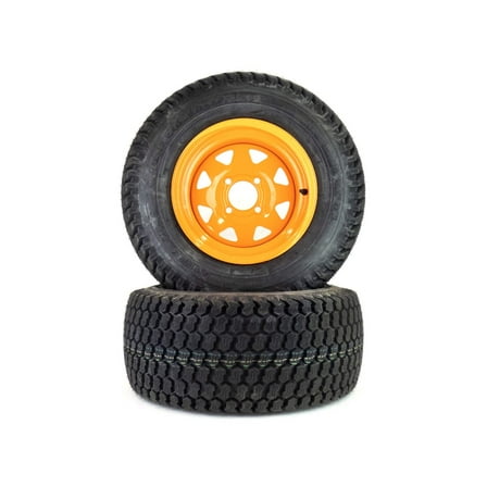 (2) Super Turf Tire Assemblies 23x10.50-12 Fits Scag Turf Tiger 52" 481552