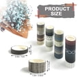 thumbnail image 2 of LELE LIFE 40 Rolls Vintage Washi Tape Set, Aesthetic Adhesive Decorative Tape, Scrapbook Tape Colored Masking Tape for Scrapbooking, Journaling, Junk Journal, Craft Supplies, 2 of 7