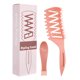 thumbnail image 2 of Fiudx Ofertas relampago Peine hueco en mango largo, peine de masaje para la cabeza, peine para cabello esponjoso, peine para cabello rizado, peine de cola puntiaguda multifuncional en limpiador en fo, 2 of 3