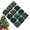 Green, variant on Green 12Pcs Velvet Christmas Ball Ornaments Flocked Shatterproof Tree Decorations Hanging Balls For Holiday Home Decor Christmas Tree Decoration Set