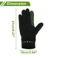 thumbnail image 5 of Full Finger Honeycomb Thermal Women's Cycling Gloves Motorcycle Gloves for Climbing Motorcycling Cycling Nylon Green One Size, 5 of 6