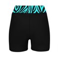 thumbnail image 6 of Swim Shorts for Women Printed High Waist Swimsuit Bottom Loose Fit Sports Yoga Swim Bottoms Black L, 6 of 7