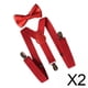 thumbnail image 1 of Tirantes para hombre,Tirantes para hombre con pajarita y pinzas para pantalones,Conjunto de tirantes con pajarita y tirantes en forma de Y ajustables,Tirantes de los años 80 para fiesta de, 1 of 8