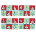 thumbnail image 1 of Juego de 4 manteles individuales navideños para mesa, tapete de cocina navideño para vacaciones de invierno, tapete para comedor, accesorio de Año Nuevo feliz, 1 of 5