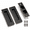 Oil Rubbed Bronze-4.72 INCH, variant on Black 6 Inch 304 Stainless Steel Recessed Flush Finger Pocket Door Pull Set with Edge Pull