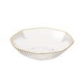 thumbnail image 2 of Hesroicy Fruit Bowl Transparent Golden Edge Large Capacity Food Grade Wide Mouth Snack Candy Orange Food Dish Plate Kitchen Supplies, 2 of 8