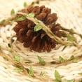 thumbnail image 5 of 2 Roll Twine Green Leaf Jute 5MM Rope Hemp Burlap Ribbon String Heavy Duty Hanging Gardening Decoration or for Arts and Crafts - Light coffee, 5 of 6