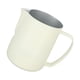 thumbnail image 4 of Jarras de café Latte Art con diseño biselado, jarra de acero inoxidable de 450 ml para espumar leche, para café con leche blanca, 4 of 14