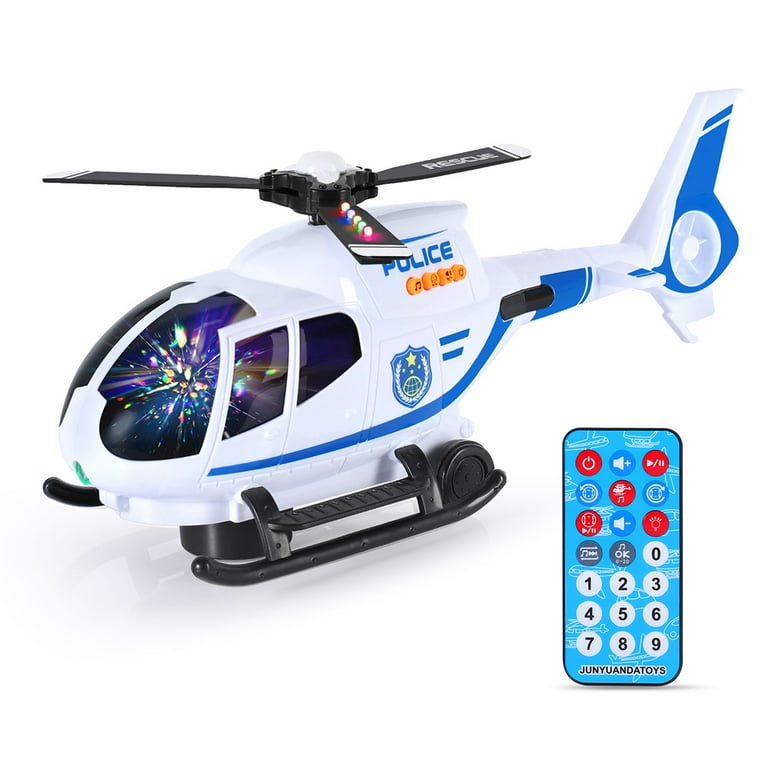 MIFXIN Toys Helicopter with Infrared Remote Control RC Plane Toys Airplane with Lights and Music for 3 4 5 6 7 8 Year Old Kids Toddlers Boys Girls
