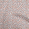 thumbnail image 1 of oneOone Cotton Cambric Red Fabric Floral Sewing Material Print Fabric By The Yard 56 Inch Wide, 1 of 5