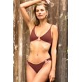 thumbnail image 3 of Women's Modern Edge Buckle Hipster Bikini Bottoms Coconut M, 3 of 3