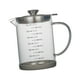 thumbnail image 4 of Botella grande de aceite de vidrio de borosilicato alto con tapa, dispensador grande de aceite transparente fácil de usar 1500ML, 4 of 9