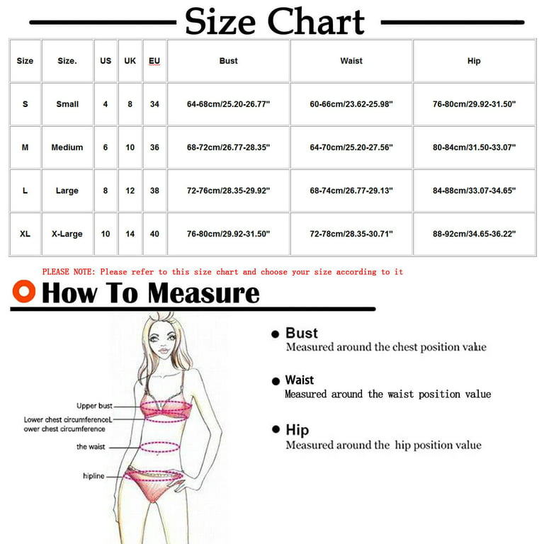 Size Guide, How to Measure your Swim & Resortwear