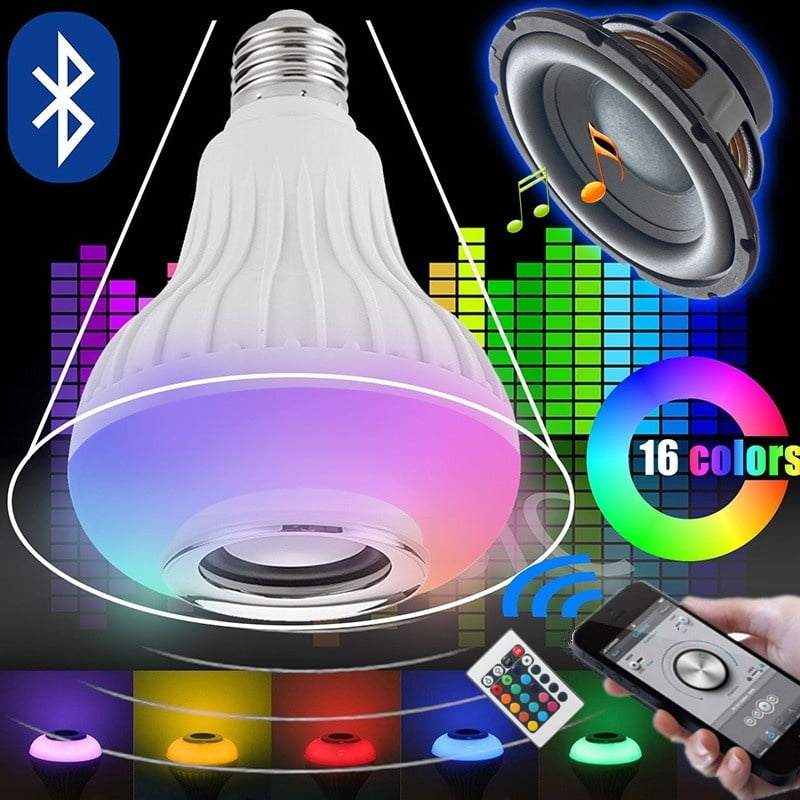bluetooth light bulb speaker walmart