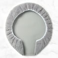 thumbnail image 6 of TOWN & COUNTRY EVERYDAY Ultra Plush Solid Tufted Toilet Lid Cover, Soft and Absorbent, Non-Slip Cover, Machine Washable, Grey, 18"x19", 6 of 9