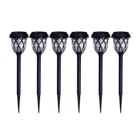 

Worallymy 6PCS Solar Garden Lights LED Solar Path Lights Outdoor Waterproof Solar Lights for Landscape Decoration