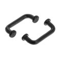 thumbnail image 2 of maskred Arch Shape Pulls for Gate Closet 4Pcs Modern and Functional Black Large 4 Pcs 1Set, 2 of 6