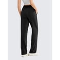 thumbnail image 5 of Weardear Tall Straight Leg High Waisted Sweatpants Womens Casual Workout Pants with Inner Drawstring and Side Pockets, 5 of 6