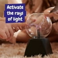 thumbnail image 4 of Science4you Plasma Ball - Plasma Lamp for Kids Activated by Touch and Voice, Night Light for Kids - Includes 1 Educational Book About Electricity - Ideal Science Kit, Toy and Gift for Kids, 4 of 9