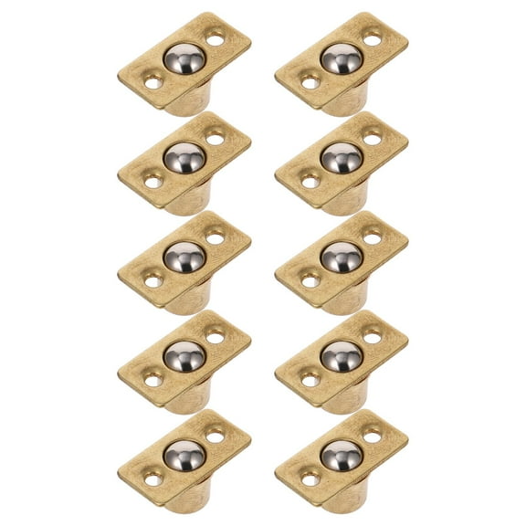 LABSERRON Closet Ball Catch Door Hardware 10Pcs Round Copper Door Ball Catch Latch for Invisible Door Applications 9.5mm