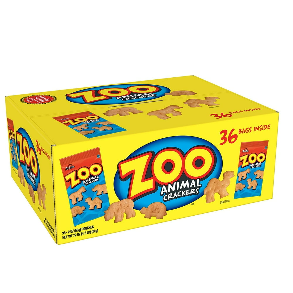 Keebler, KEB10022, Zoo Animal Crackers, 36 / Carton