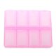 thumbnail image 2 of 2X Plastico Rectangular 8 Compartimentos Caja de Pildora Medicina de 7 Dias Rosa, 2 of 4