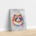thumbnail image 3 of Watercolor Drip Ragdoll Pop Art Colorful Portrait Artwork Vertical Matte Canvas Poster Cat Lover Kitten Owner Gifts Idea Wall Art Home Decor - 01009, 3 of 5