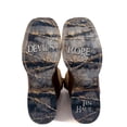 thumbnail image 2 of Men's Tin Haul Wirelash Boots with Devils Rope Sole Handcrafted Square Toe Brown, 2 of 3