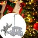 thumbnail image 1 of Adorno para de Navidad, decoración colgante, decoración decorativa transparente para de Navidad, colgante para fiesta, diseño de escena de Carro, 1 of 8