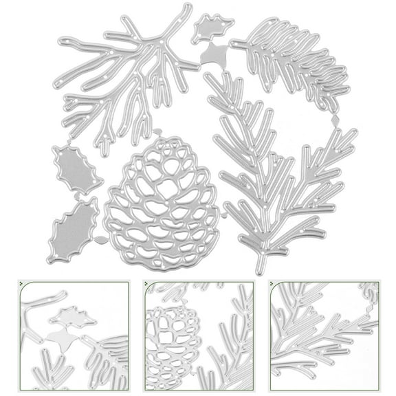 Stri Set Pinecone Shape Paper Cutting Dies for Card Making and Card Making