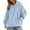 Light Blue, variant on PRETTYGARDEN Womens Oversized Hoodies Sweatshirt Long Sleeve Loose Fit Going Out Tops Trendy Casual Fall Fashion Outfits