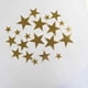 thumbnail image 4 of Paquete de 20 pegatinas de espejo para pared Yuarrent calcomanías acrílicas decorativas oro, 4 of 5