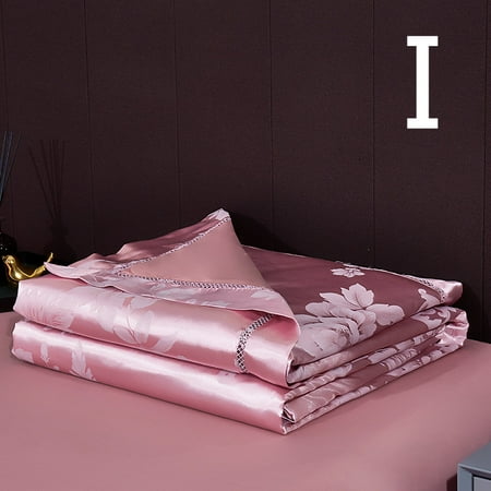 

Livesture Silk Quilt And Ice Silk Air-Conditioning Quilt Four-Piece Cotton I Size2