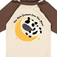 thumbnail image 4 of Inktastic Cow Jumped over the Moon Boys or Girls Long Sleeve Baby Bodysuit, 4 of 5