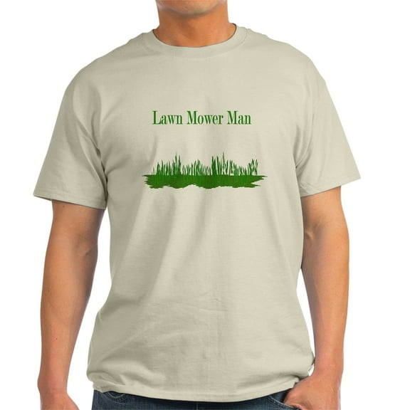 CafePress - Lawn Mower Man Light T Shirt - Men's Classic Graphic T-Shirt