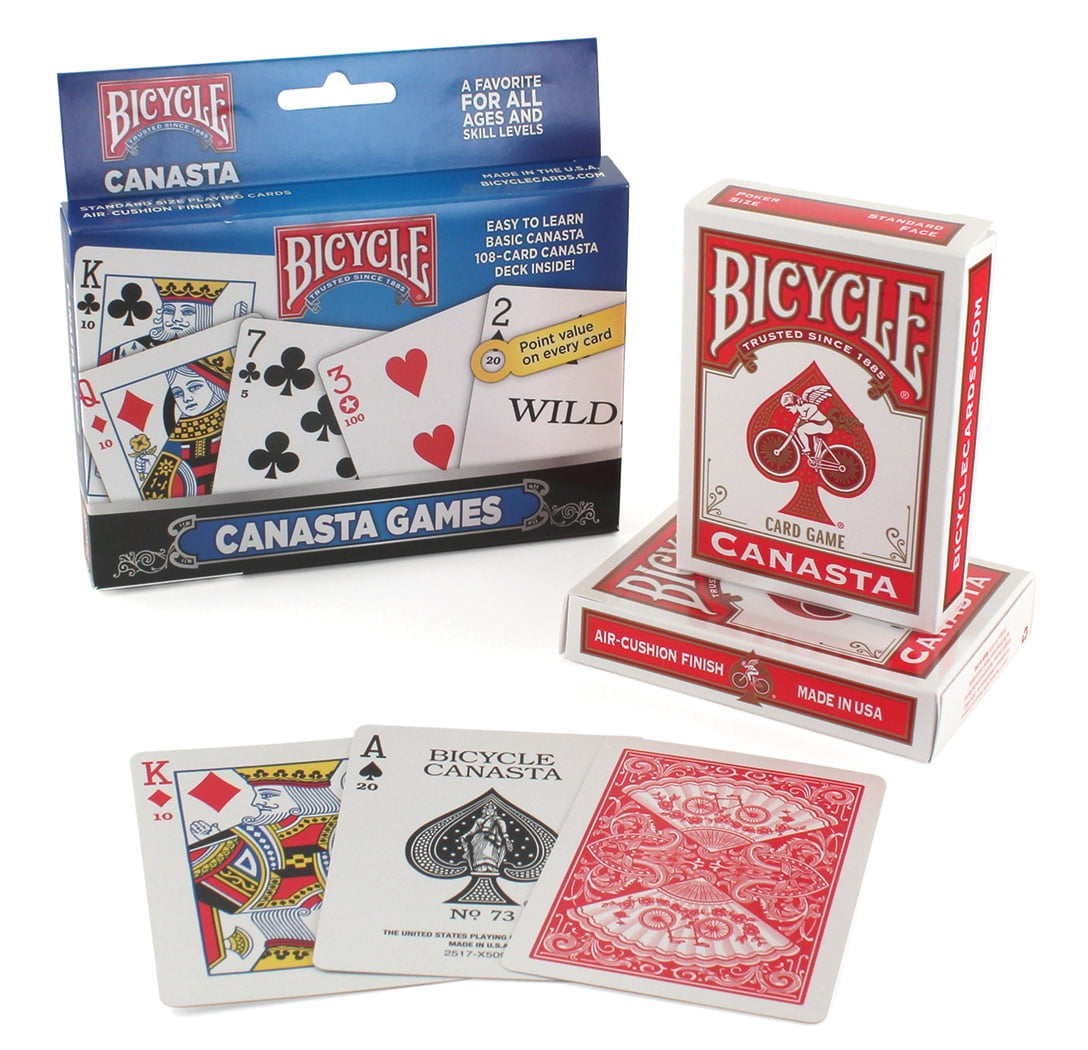 Bicycle Canasta Games Playing Cards 108 Card Canasta Deck 