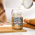 thumbnail image 3 of Happy Easter Scottish Terrier American Flag 16oz Glass Cup Mug Scottie Dog Lover Gifts Glass Can - 03001, 3 of 5