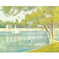thumbnail image 1 of The Seine At La Grande Jatte - CANVAS OR FINE PRINT WALL ART, 1 of 1