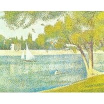 The Seine At La Grande Jatte - CANVAS OR FINE PRINT WALL ART