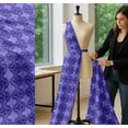 thumbnail image 5 of Soimoi Cotton Voile Fabric Filigree Damask Decor Fabric Printed Yard 56 Inch Wide, 5 of 7