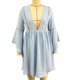 thumbnail image 2 of Vestido corto NikouMX con cuello en V profundo verano S, 2 of 5