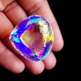 thumbnail image 3 of 210 CT Synthetic lab-Created Mystic Opal Heart Shape Lab Grown Pendent Size Multi-Color Mystic Opal Loose Gemstone, 3 of 4